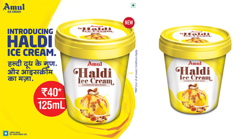 Amul Launches Haldi Ice Cream